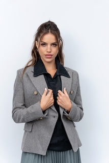 Wool Hartford Button Blazer