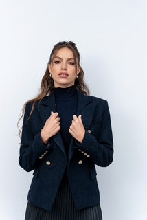 Wool Hartford Button Blazer