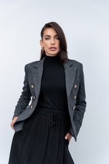 Wool Hartford Button Blazer