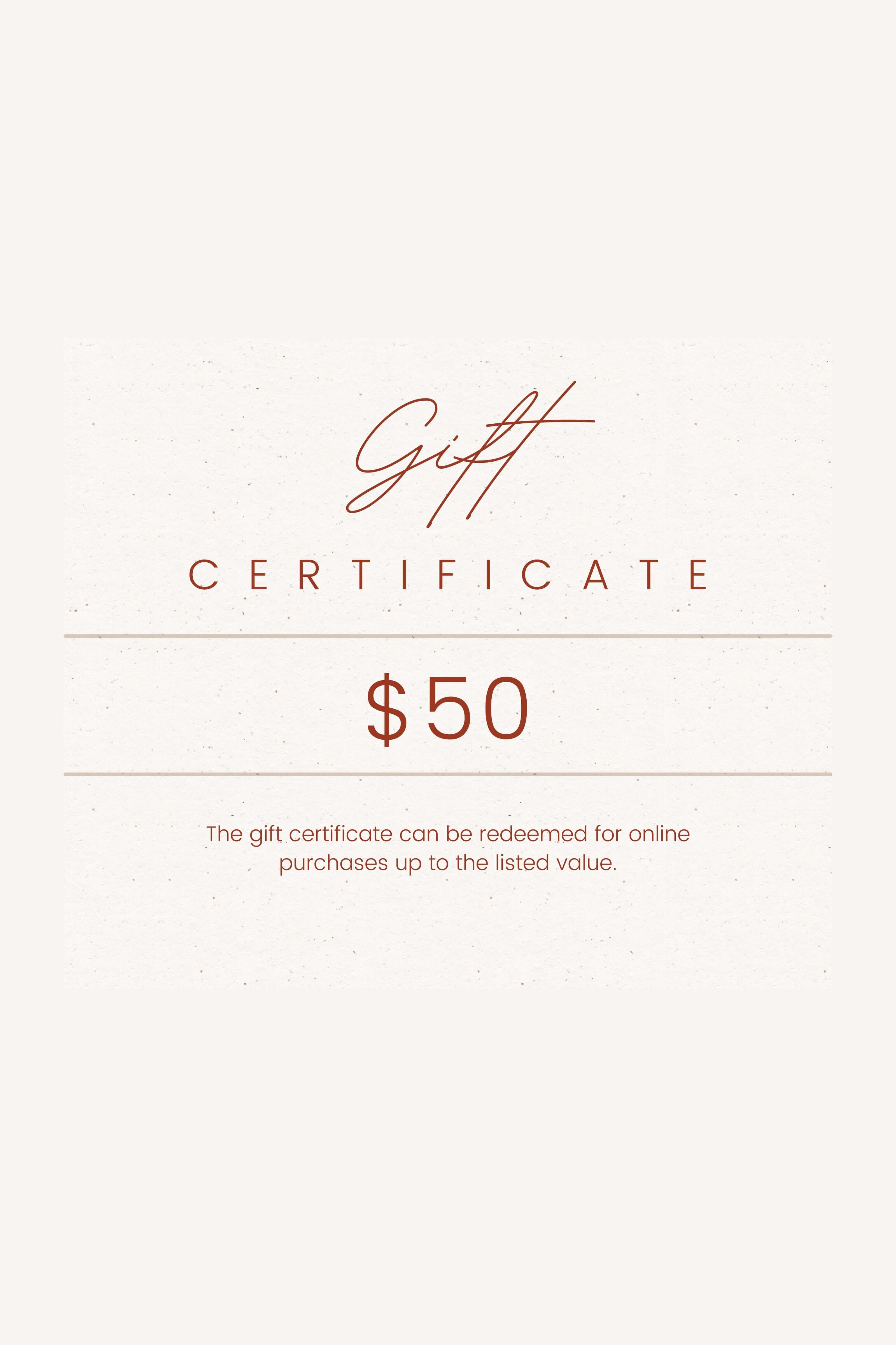 Olivvi Gift Card - $50.00 - Olivvi World
