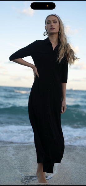 The Perfect Button-Down Maxi Dress – Olivvi World