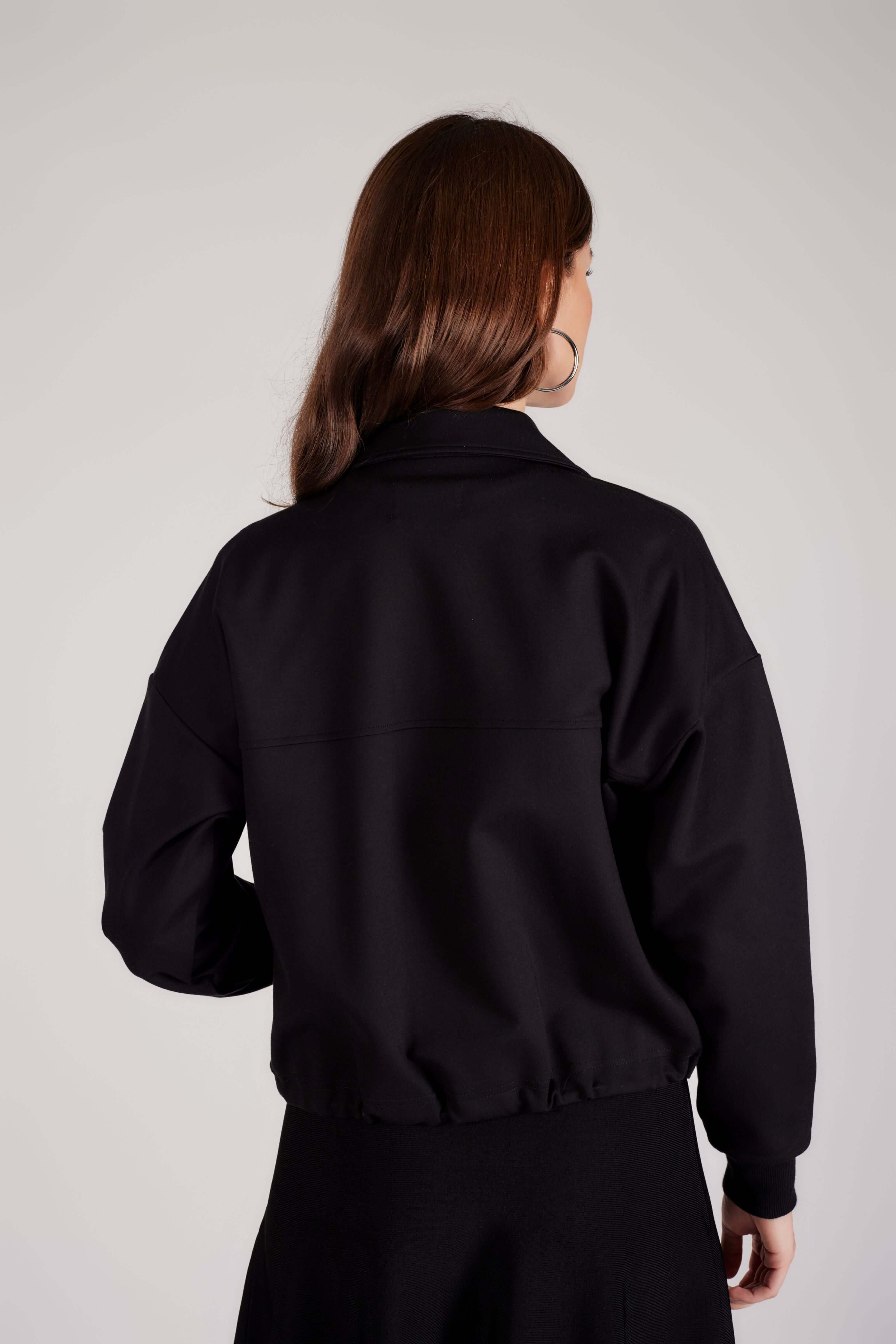 Kendall Snap Jacket - Black - Olivvi World