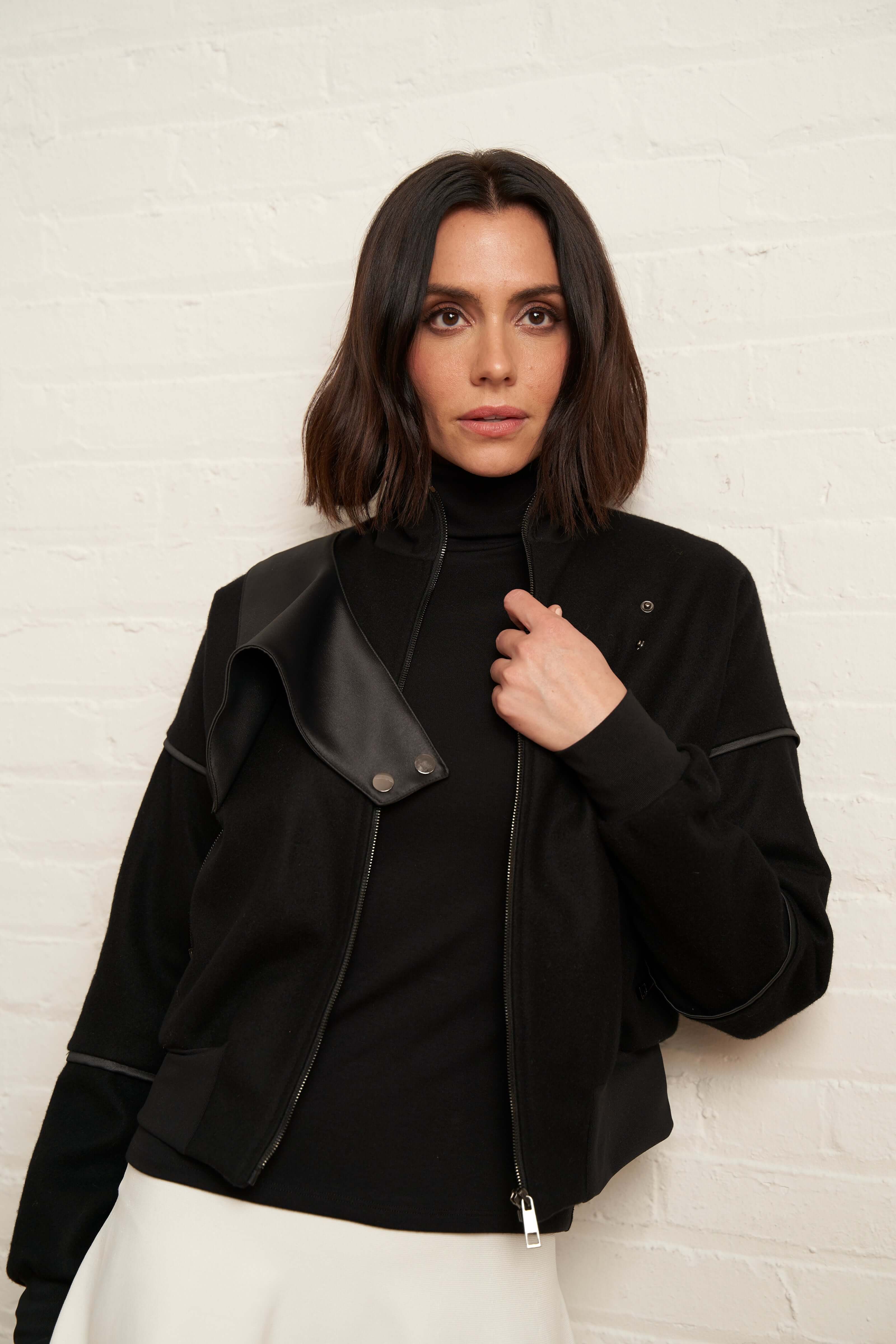 Aviator Jacket - Black - Olivvi World