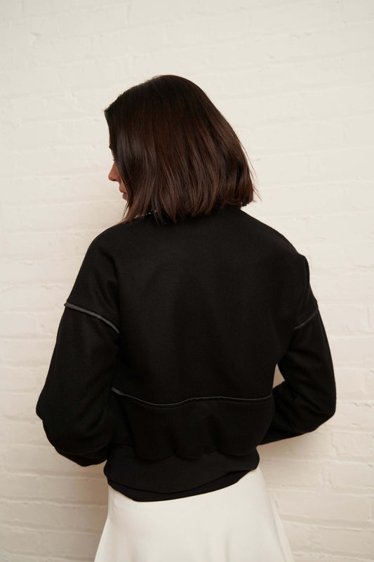 Aviator Jacket - Black - Olivvi World