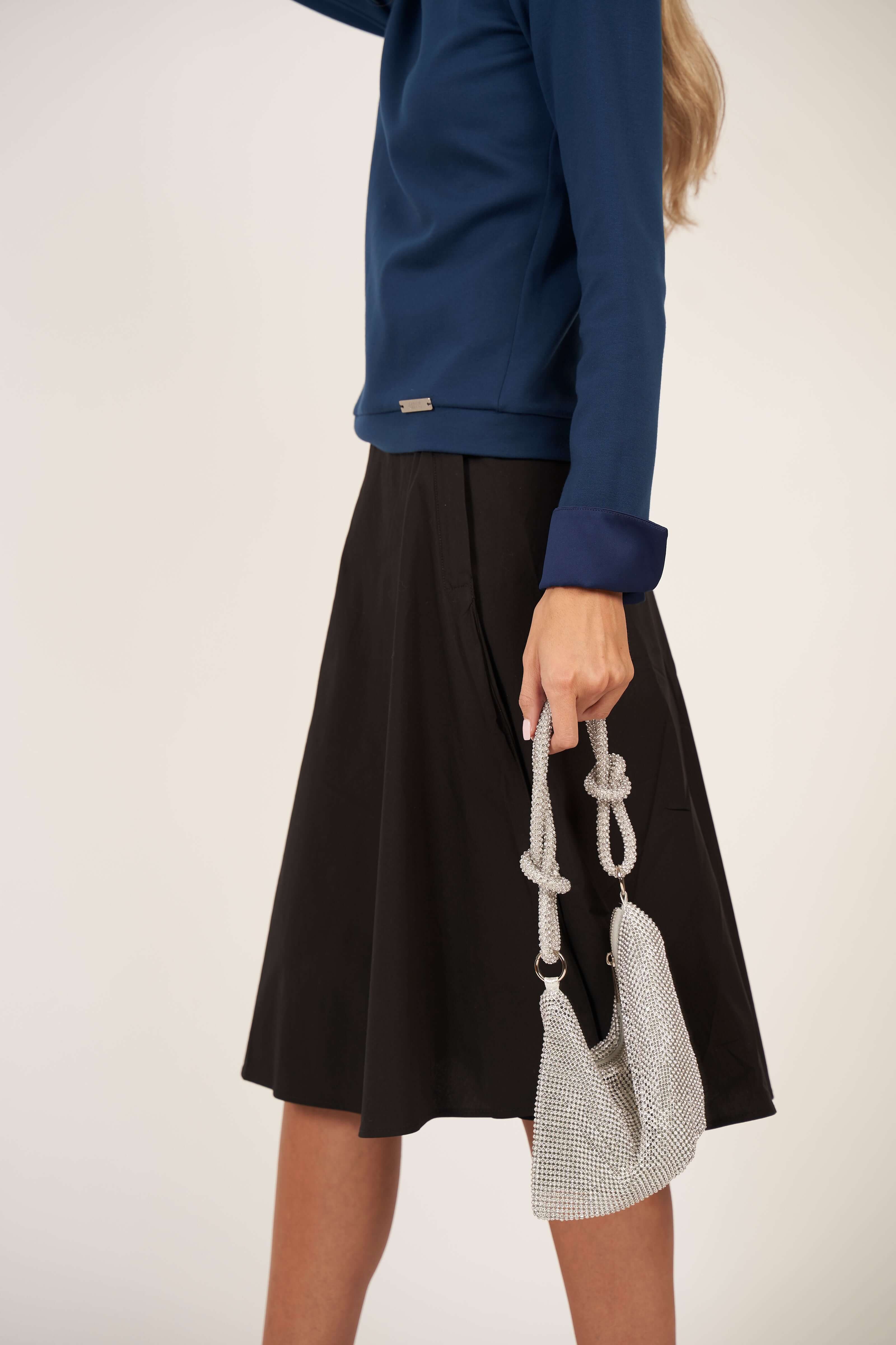 Circle Long Skirt - Black - Olivvi World