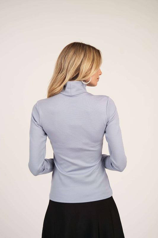 Basic Turtleneck - Beau Blue - Olivvi World