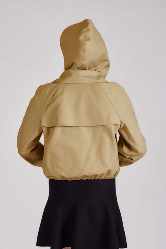 Short Trench Coat - Caramel - Olivvi World