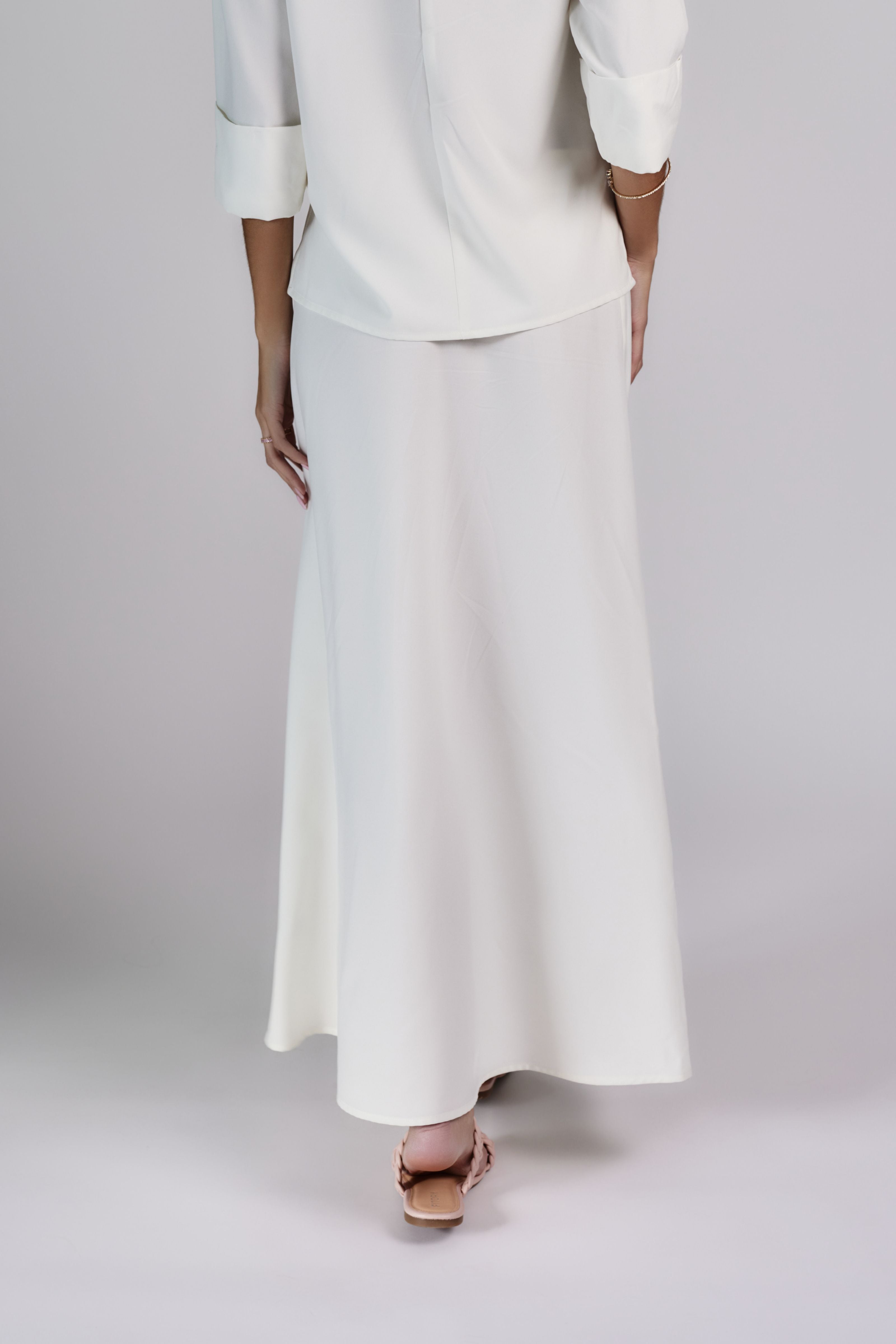 Tulum Wrap Skirt - Ivory - Olivvi World