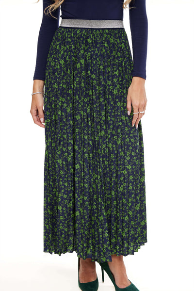【WOOHWA】NUO PLEATS MAXI SKIRT NuzzleS22_JeanClaudeV_069blush